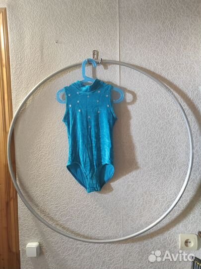 Обруч 90 см купальник гимнастика