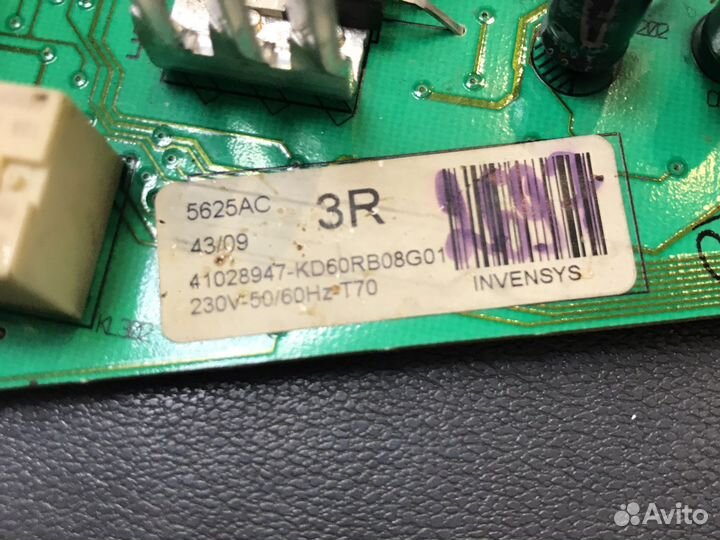 Плата стиральной машины, бу