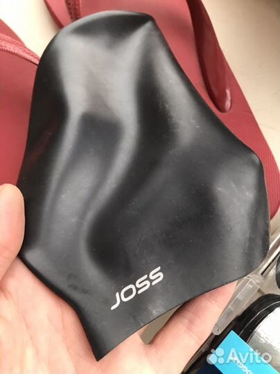 Набор для плавания. Очки. Шапочка. Сланцы