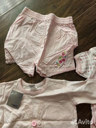 Вещи на девочку пакетом от 1 до 9мес