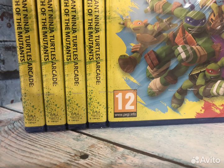 Tmnt Wrath of the Mutants PS5 диск