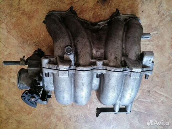Впускной коллкетор ваз 2107 с дросселем