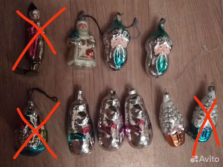 Елочные игрушки СССР