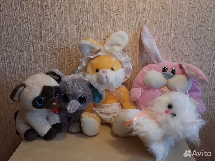Мягкие игрушки плюшевые