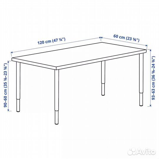 Письменный стол IKEA