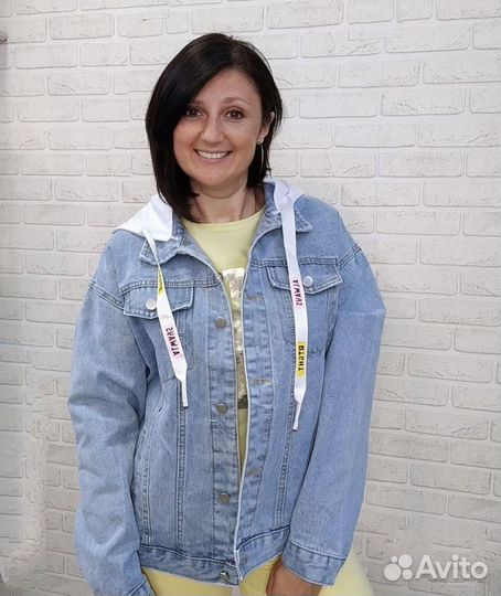 Куртка джинсовая женская 50 52