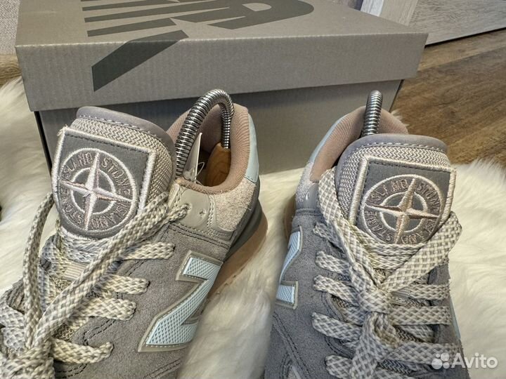 Р40 New Balance 574 x Stone Island кроссовки