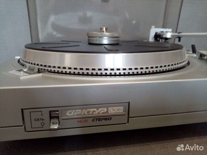 Проигрыватель винила арктур 006