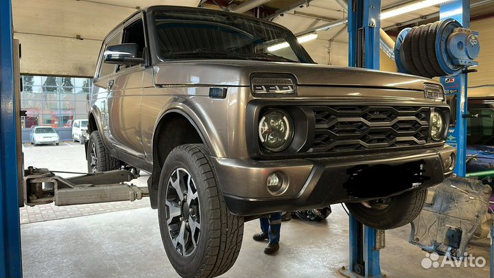 Комплект LED оптики Нива диоды