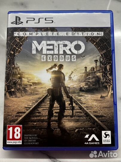 Диск для PS5 (metro exodus)
