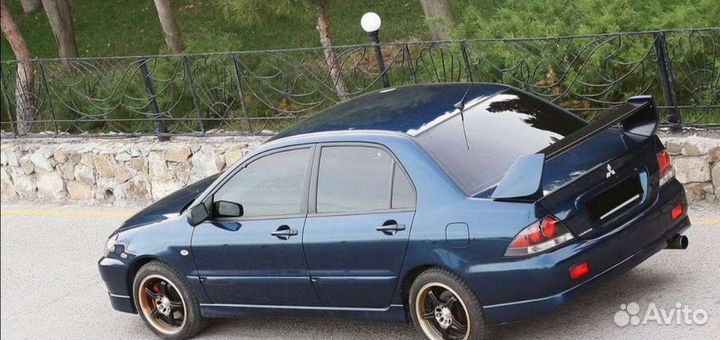 Накладки на пороги mitsubishi lancer 9