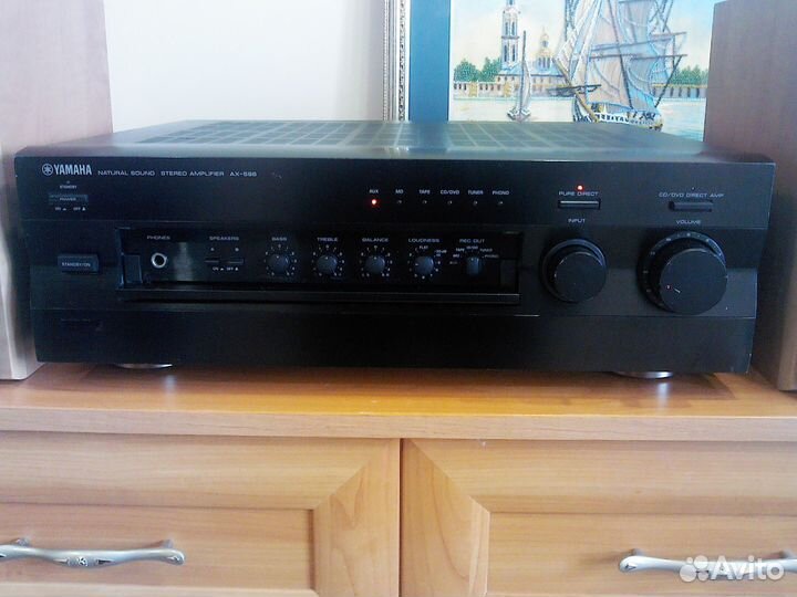 Усилитель Yamaha ax 596