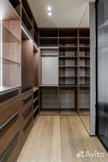 Гардеробная на заказ от производителя