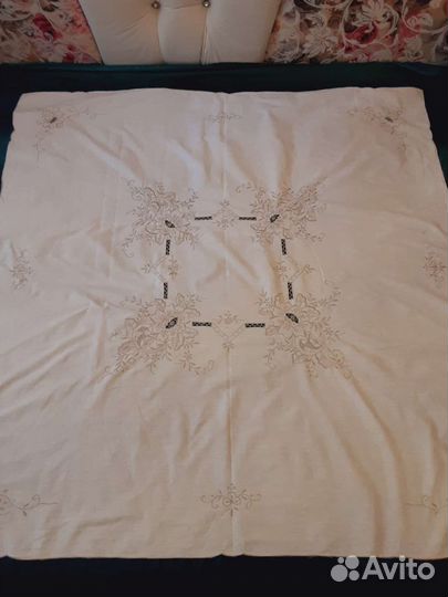 Скатерти винтажные 10 шт. ручная работа