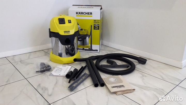 Моющий пылесос karcher аренда/строительный