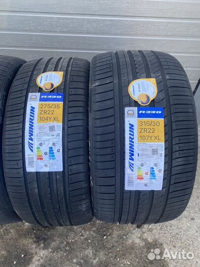 Winrun R330 315/30 R22 и 275/35 R22