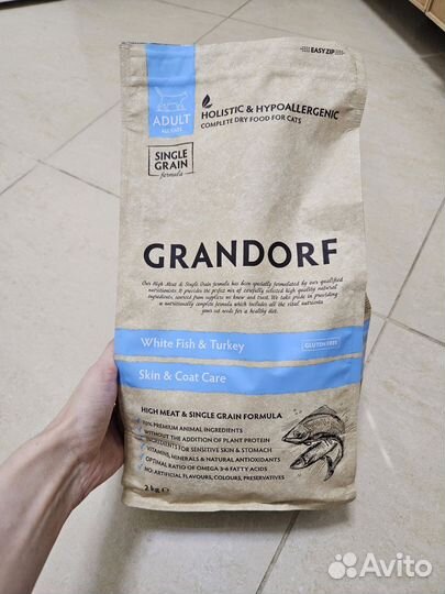 Корм для кошек grandorf 2 кг