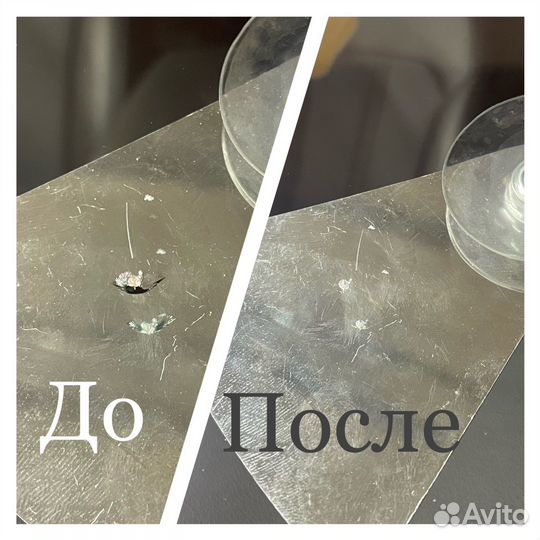 Ремонт сколов на лобовом стекле / Выезд