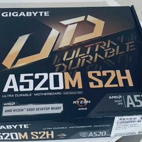 Комплект Gigabyte A520M S2H Ryzen 5 5600