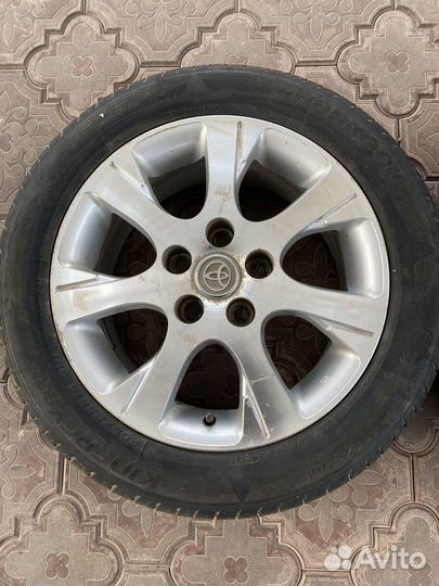 Летние шины hankook 205/55 r16 на дисках с а/м Toy