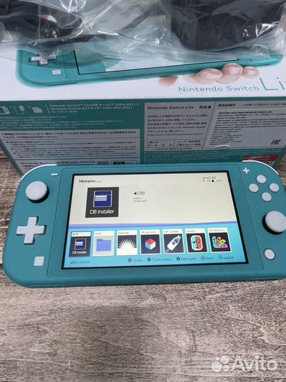 Прошитая nintendo switch lite чип 64gb