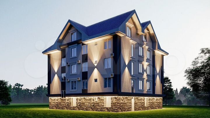 Апартаменты, 14.5 м²