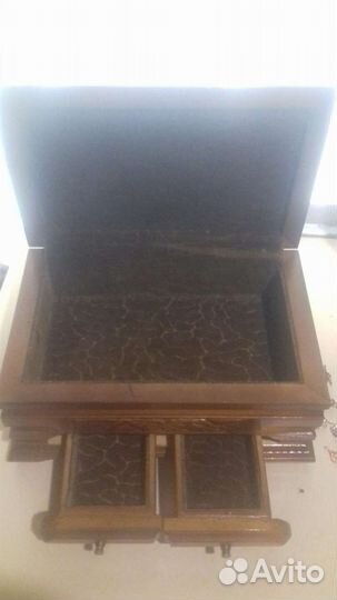 Шкатулка для украшений большая ручная работа