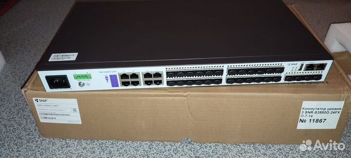 Управляемый коммутатор уровня 3 SNR