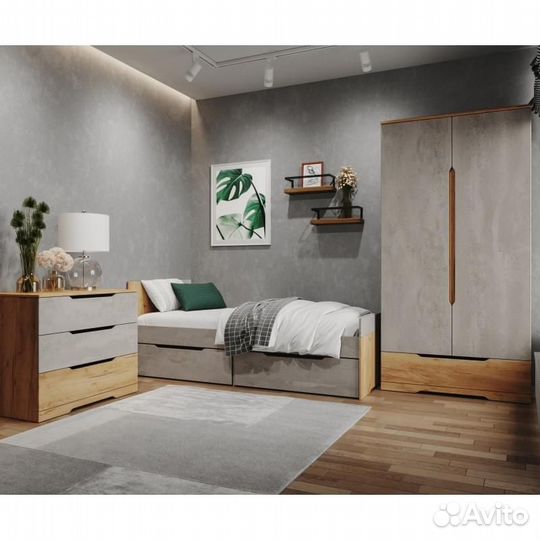 Кровать с ящиком 