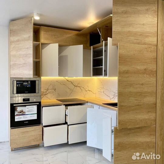 Кухонный гарнитур на заказ. Под ключ