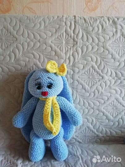 Мягкая игрушка заяц