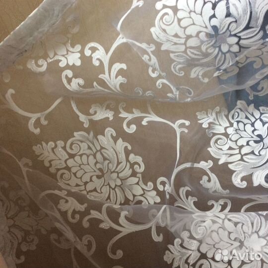 Тюль органза новая 300х270