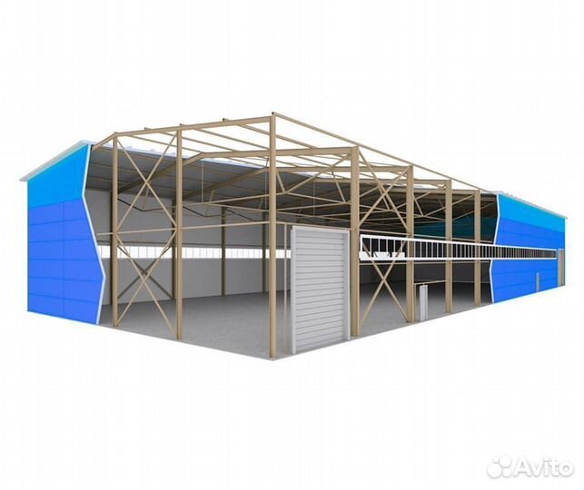 Теплый Ангар Склад Цех