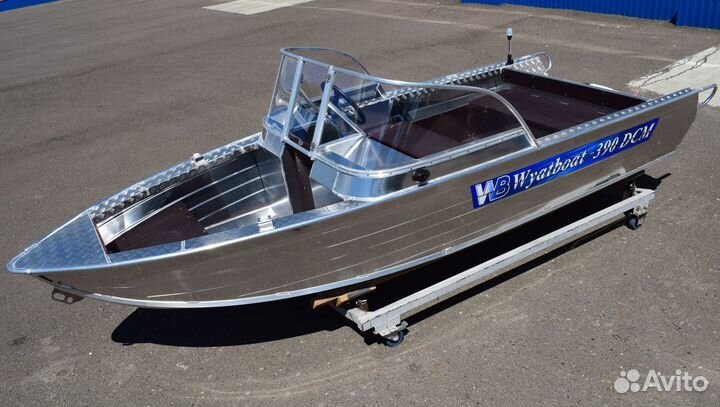 Новая моторная лодка Wyatboat-390 DCM нерегистрат
