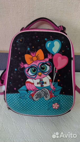 Рюкзак школьный для девочки, б/у