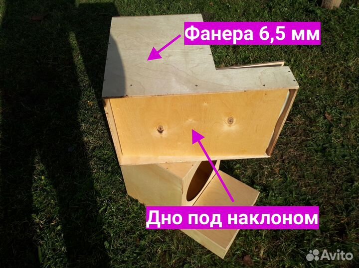 Гнездо для кур с яйцесборником