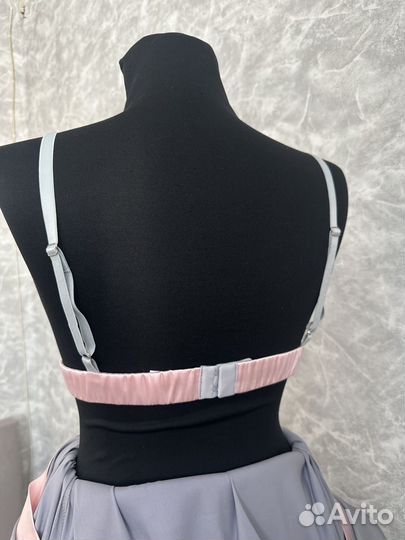 Атласная пижама 3 в 1 со штанами и рубашкой