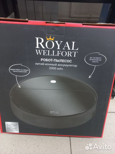 Робот пылесос royal wellfort