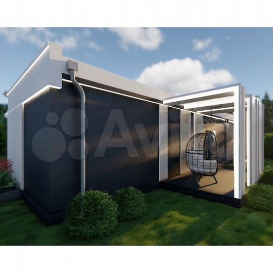 Дом 71,5 м² на участке 13,5 сот.