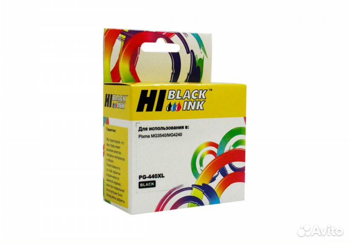 Картридж Hi-Black (HB-PG-440XL-Bk) для Canon pixma