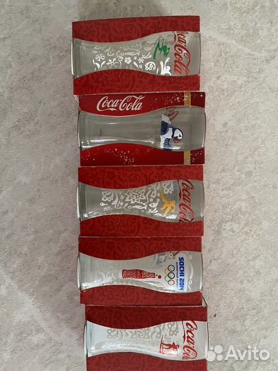 Бокалы coca cola