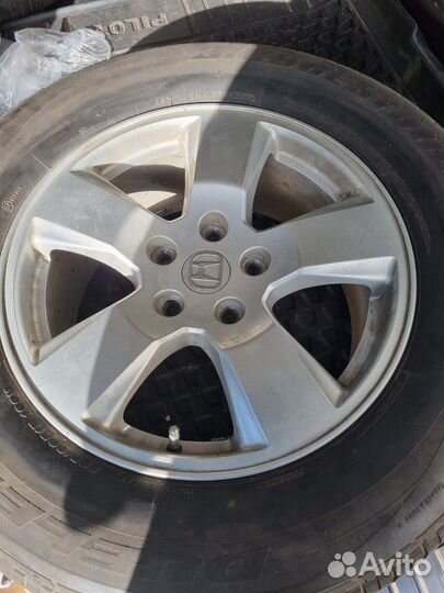 Комплект колес r17 4 шт honda bridgestone