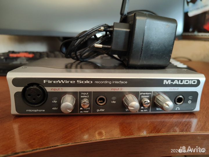 Продам звуковой интерфейс M-Audio