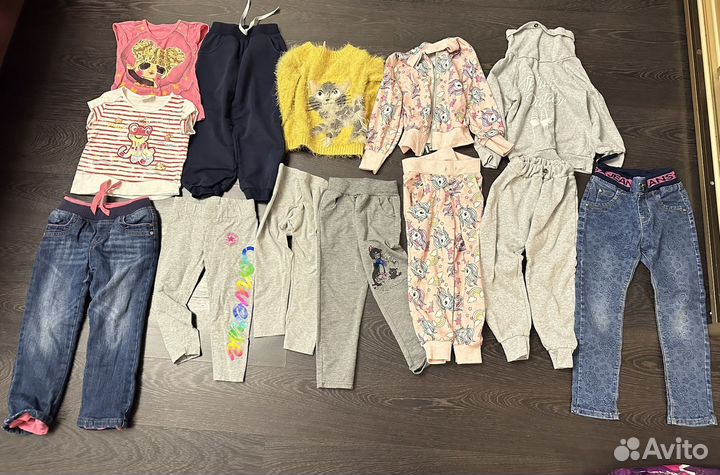 Детские вещи пакетом на девочку 2-3-4 года