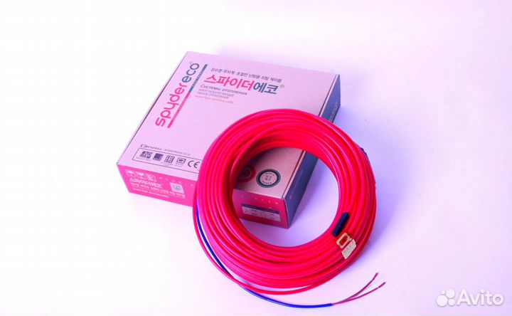 Электрический кабель spydereco для теплого пола