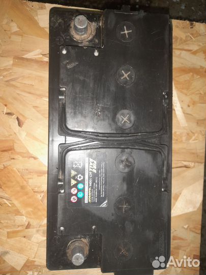 Аккумулятор автомобильный 100 ah