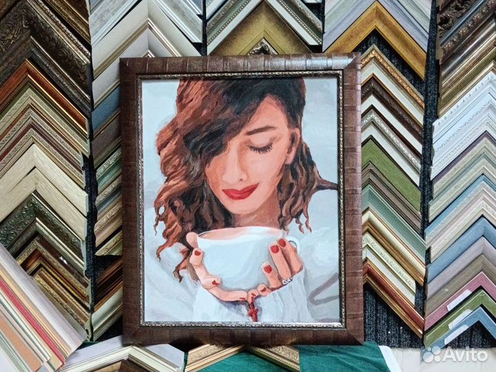 Картина по номерам новая на подрамнике 40*50 в