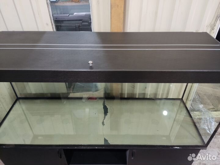 Аквариум новый 600 л с тумбой