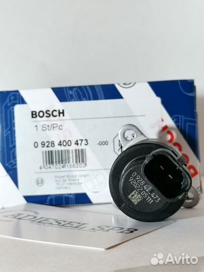 Регулятор давления топлива bosch 0928400473