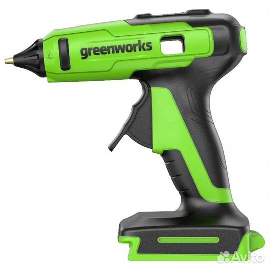 Пистолет клеевой аккумуляторный Greenworks G24GLG